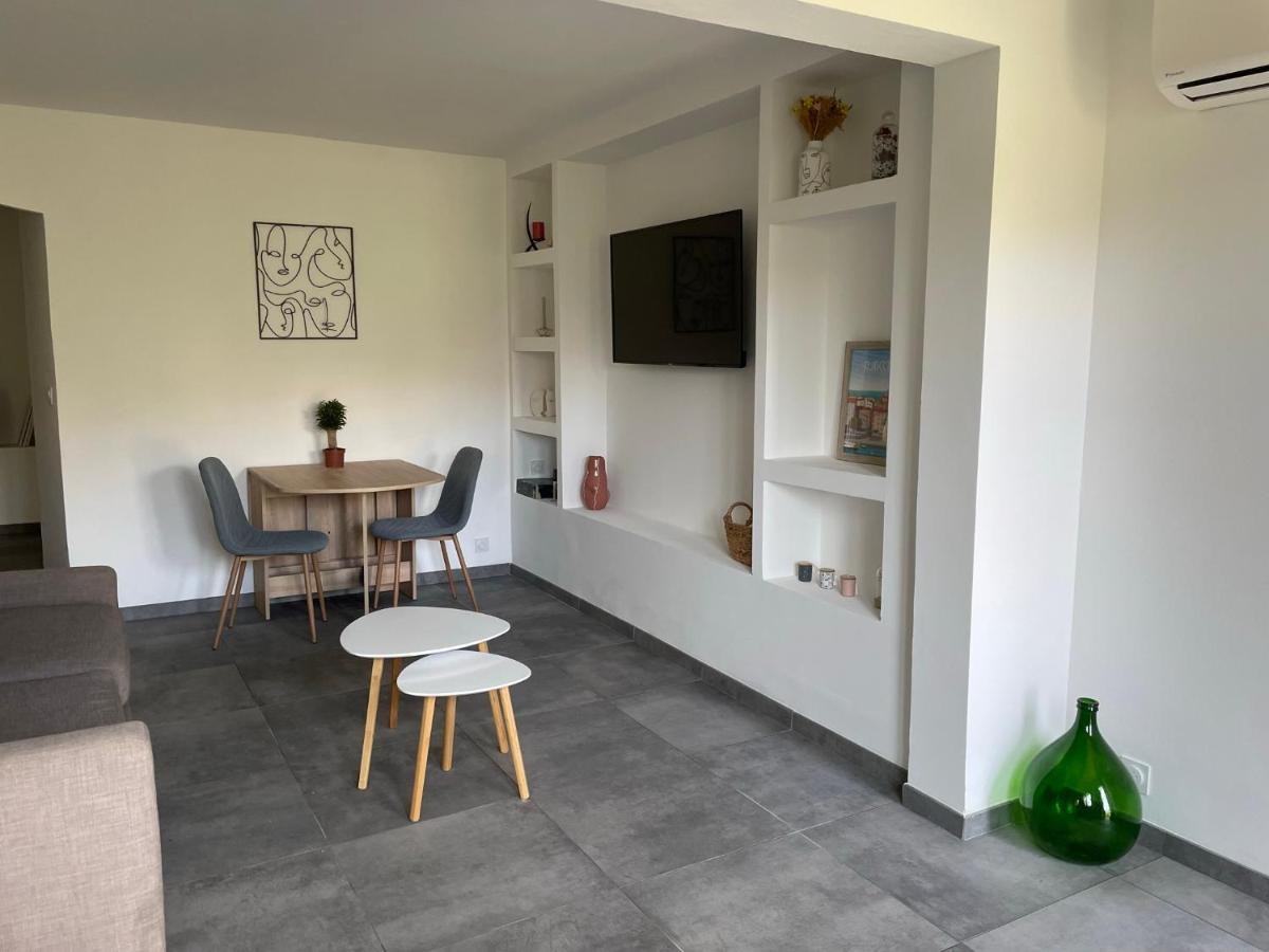 אז'אקסיו Appartement Avec Jardin Privatif מראה חיצוני תמונה